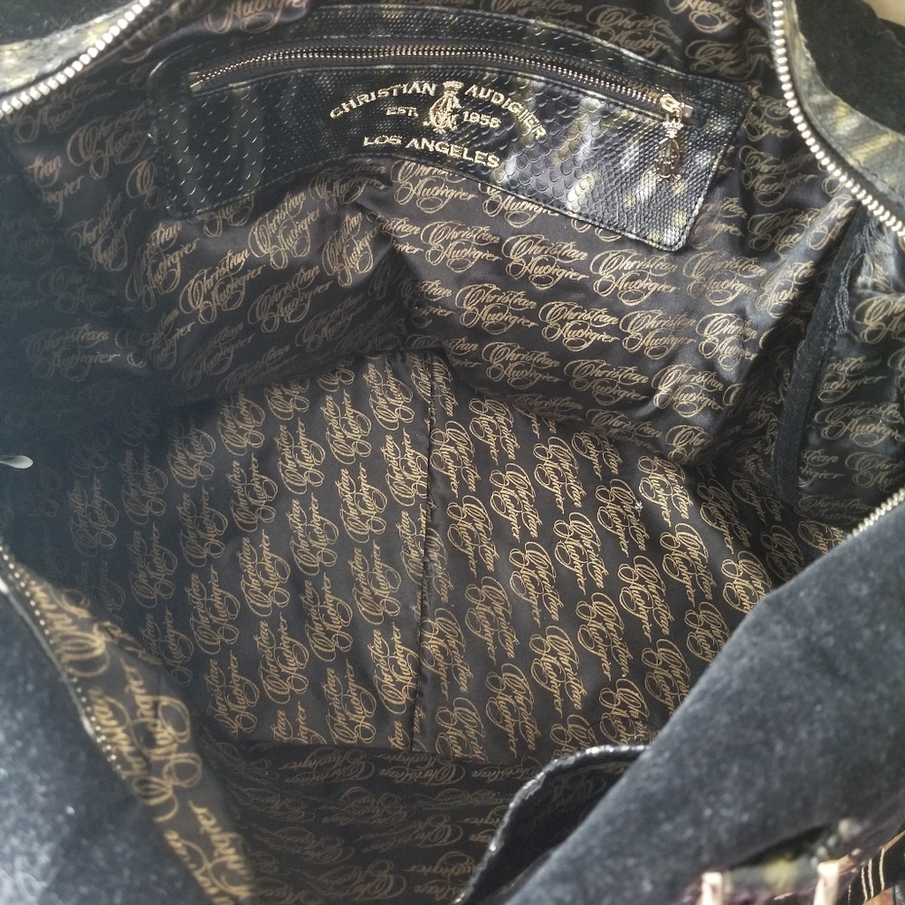 Christian Audigier  travel bag - Picture 2 of 2